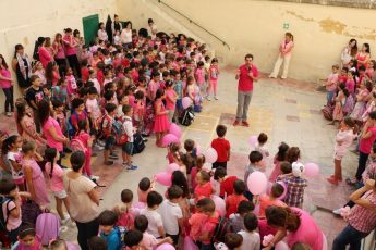 Gozo College Victoria Primary School supports the Pink Campaign