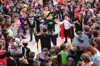 Halloween celebrated at the Happy School in Victoria