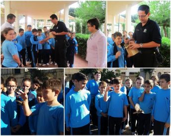 Saving an injured robin by Sharidon Azzopardi of Sannat Primary