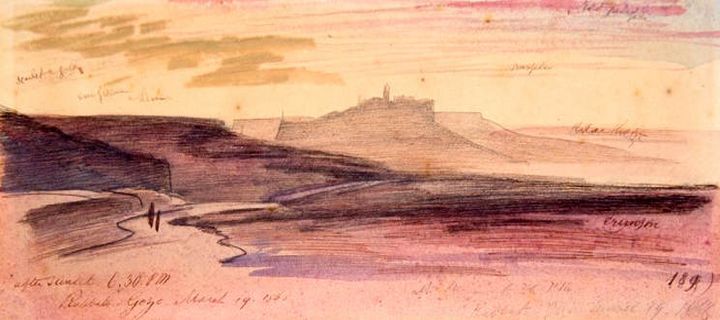 Edward Lear in Gozo - 150 years later: Exhibition at the Cittadella