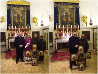 Thanksgiving Mass held at Ta’ Pinu for artist Harry Alden Thanksgiving Mass held at Ta’ Pinu for artist Harry Alden