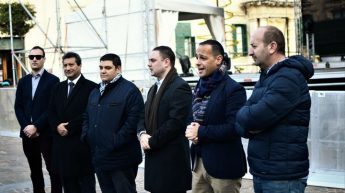 Valletta New Year’s Eve festivities in Pjazza San Gorg