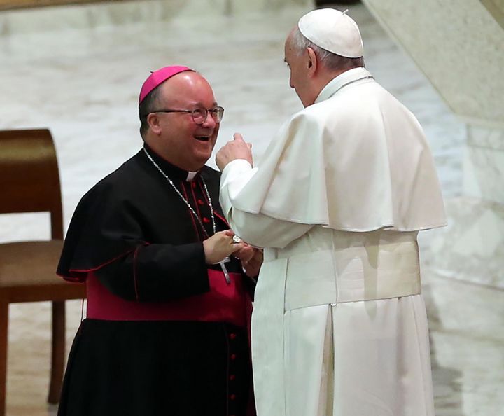 Presentation of the Maltese Nativity Crib to Pope Francis