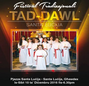 Festival of Lights in honour of Saint Lucy in Santa Lucija, Gozo Festival of Lights in honour of Saint Lucy in Santa Lucija, Gozo