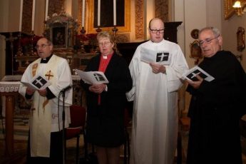 Christian Unity Service at the Church of St Augustine, Victoria