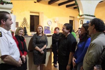 Dr Justyne Caruana visits Dar Padova Night Shelter in Ghajnsielem
