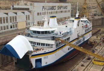 MV Malita back in action this week after extensive works at Palumbo