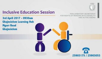 Gozo information session this Monday on Inclusive Education