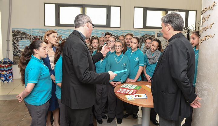  Helping autistic children in Gozo with their catechism lessons