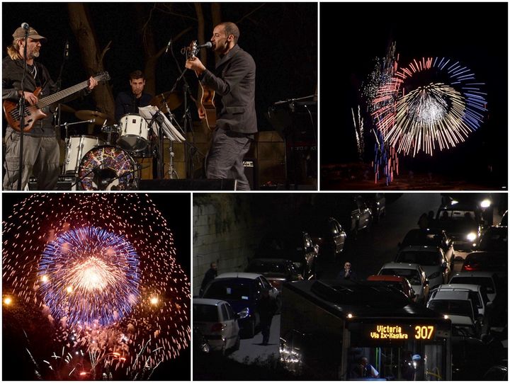 Malta International Fireworks Festival's opening night in Xaghra