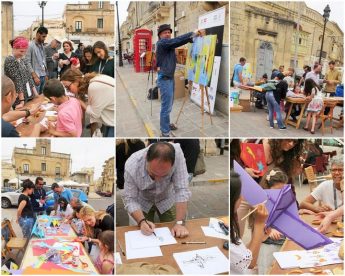 Visitors welcome to United Nation’s Art Camp 2017 in Gozo