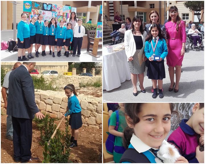 Kercem Primary student Amy Spiteri wins 3rd prize in art competition