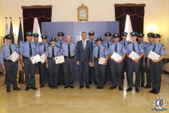 16 Police constables promoted to sergeants in ceremony today