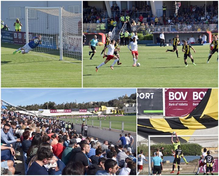 Xewkija Tigers & fans celebrate 1st Division League Championship win