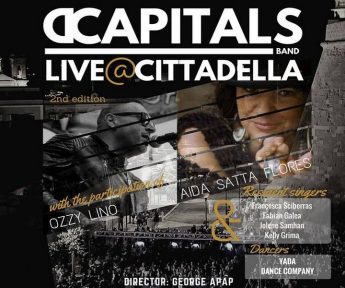 DCapitals Band open-air live concert at the Cittadella this month