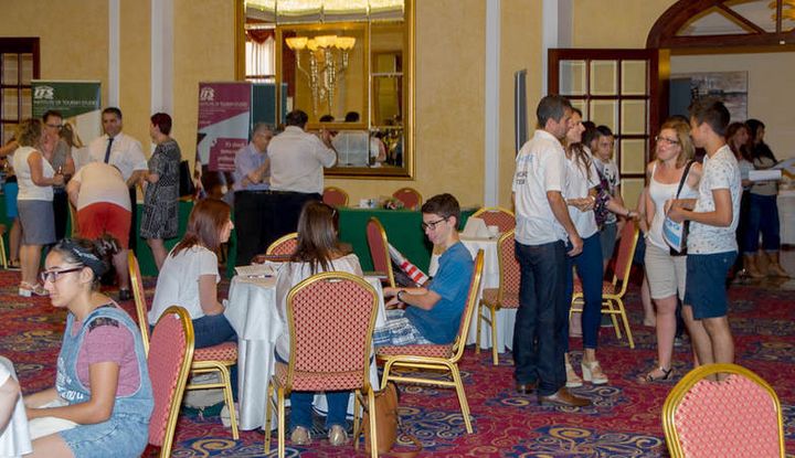 Young students discuss career options in I Choose Gozo event
