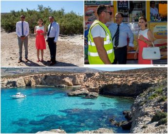 New Wi-Fi service launched in Comino by the Minister for Gozo
