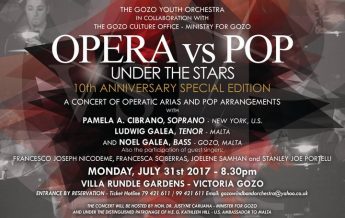 Opera vs Pop Under the Stars now at the Villa Rundle Gardens