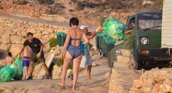 WAAO Comino Clean-up volunteers hail it as a great success