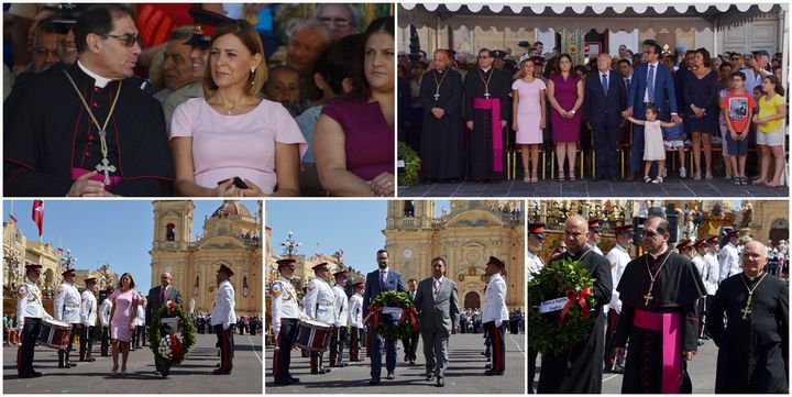 1565 and 1943 Victories of Malta commemorated in Xaghra ceremony