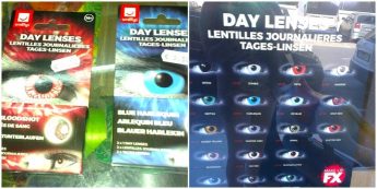 Warning to avoid using cosmetic contact lenses for Halloween