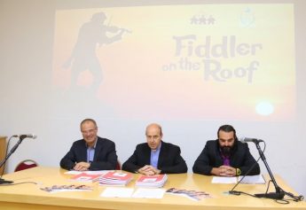 Fiddler on the Roof live on stage at Don Bosco Oratory Theatre, Gozo