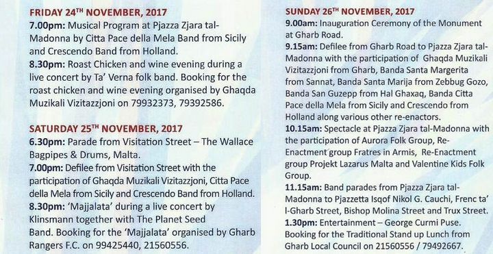 Make Music Great 2017 - 3-day band festival in Gharb, Gozo
