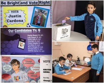 Update – Victoria Primary School hold their Student Council Election