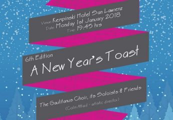 Gaulitanus Choir’s musical start to 2018 with a New Year’s Toast Gaulitanus Choir’s musical start to 2018 with a New Year’s Toast