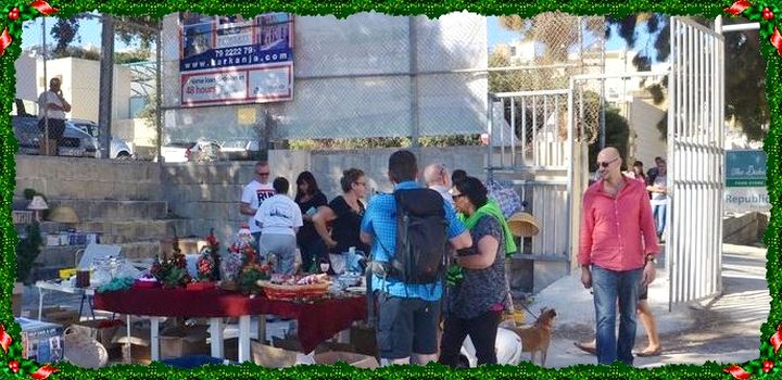 Friends of the Sick & Elderly Gozo car boot sale on Sunday