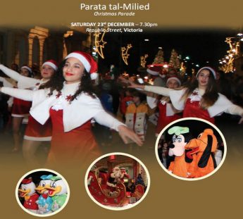 Christmas Parade in Gozo: Dancing, festive costumes and much more..