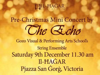 Pre-Christmas Mini Concert this Saturday at Il Hagar Museum, Gozo