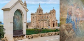 Update: Gozo Ministry deplores vandalism on Pilgrims’ Way fresco