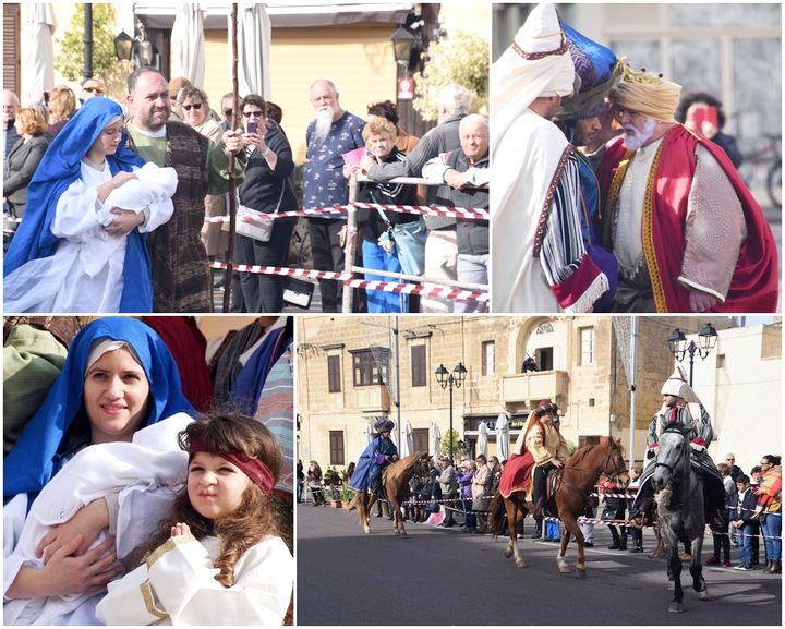 Large crowds welcome triumphal entry of La Cavalcata Dei Re Magi
