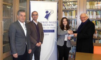 Gozitan Vanessa Buhagiar receives Alfred Mizzi Foundation bursary Gozitan Vanessa Buhagiar receives Alfred Mizzi Foundation bursary