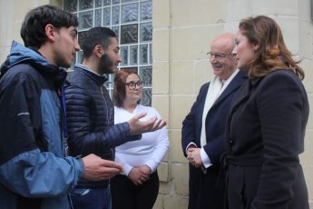 Zammit Dimech and Comodini Cachia visit MCAST Campus