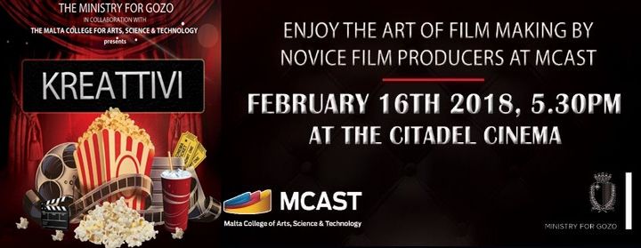 Kreattivi - The art of film making by novice producers at MCAST