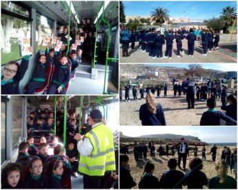 St Francis School students take part in Road Safety Trip Campaign