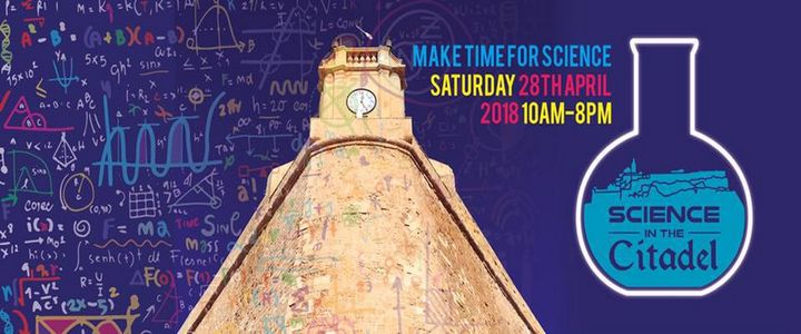 Don't miss Science in the Citadel this Saturday - Make time for science