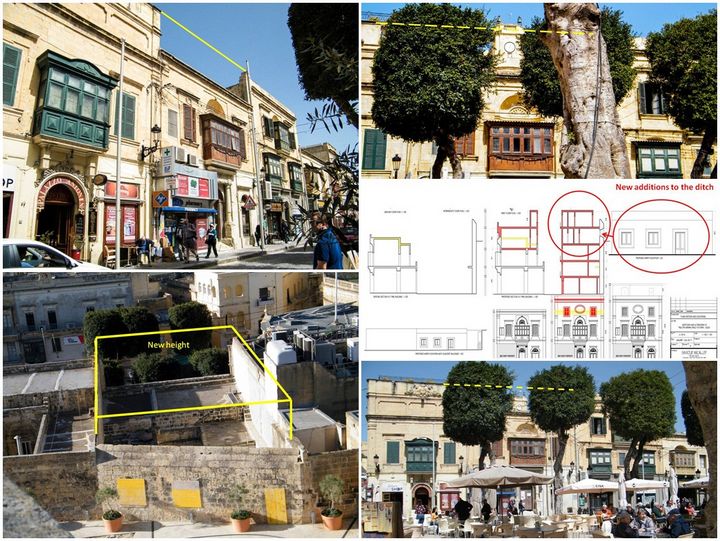 Commercial interests "invade" Cittadella Ditch with plans for boutique hotel