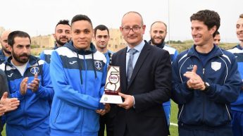 Marcelo Barbosa of Gharb Rangers wins the March POM award