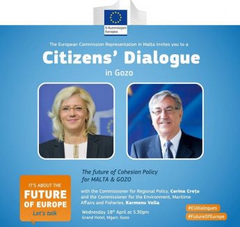 Citizens’ Dialogue in Gozo about the “future of Europe”