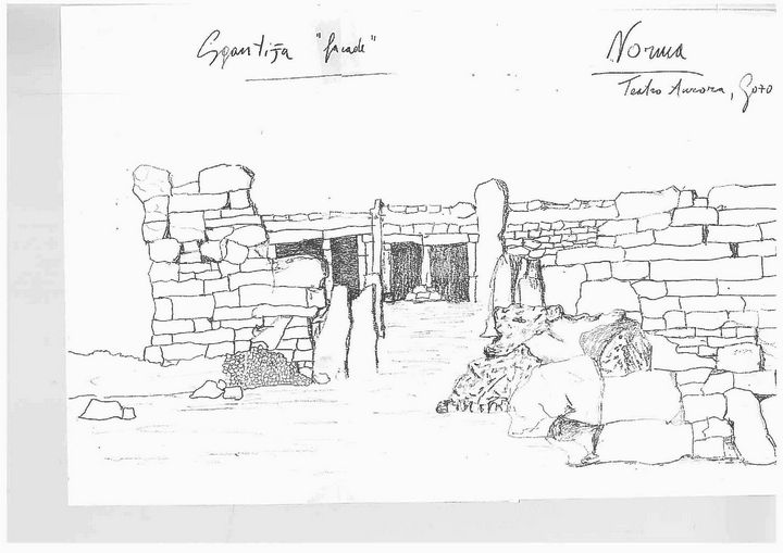 Norma set designs inspired by the Ggantija Temples in Gozo