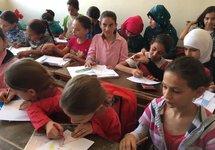 Gozitan schoolchildren helping Syrian children attend school
