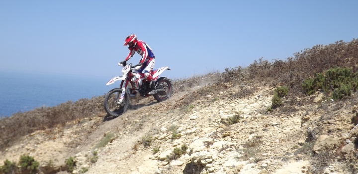 Gozo Enduro Rally challenges riders in heat and a tough terrain