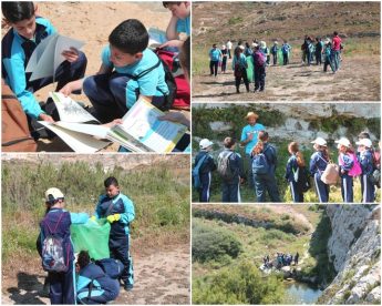 Dwejra educational and environmental activity for Gozo schools