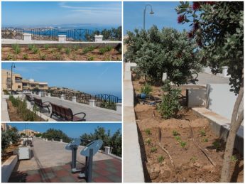 Qala Local Council gives the belvedere a revamp and new plants