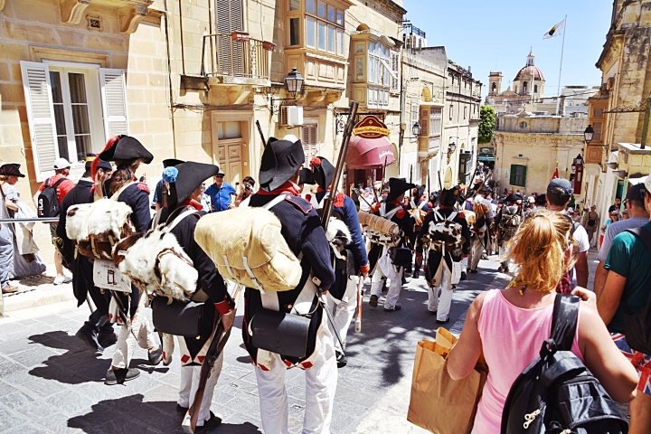 Gozitans are victorious as the French garrison surrenders