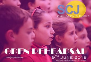 Open rehearsal for children with SCJCC this Saturday in Xaghra