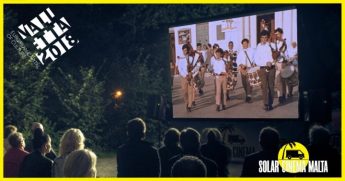 Solar cinema event in Qala of short inspirational environmental films